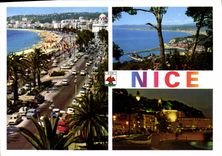 CPM Cote d'Azur French Riviera Nice Alpes Maritimes 