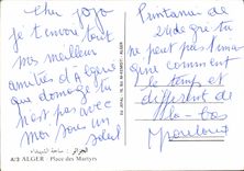 CPM Alger Place des Martyrs 