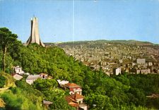 CPM Alger la Blanche Vue generale Memorial du Martyr 