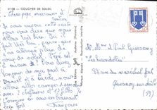 CPM Coucher de soleil 