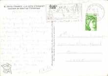 CPM France la Cote d'Argent Couchers de soleil sur l'Atlantique 