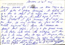 CPM L'Hiver dans les Alpes Jeux de lumiere sur la neige Fantaisie