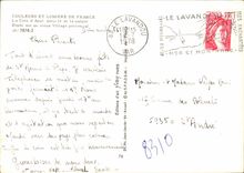 CPM Couleurs et Lumiere de France la Cote d'Azur miracle de la nature Etude sur un vieux Village pro