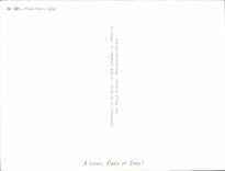 CPM A vous Paix et Joie 