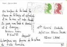 CPM Nature Que tu es Belle 