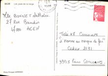 CPM Les joies de la neige 