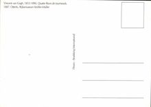 CPM Vincent Van Gogh Quatre fleurs de toumesols Otterlo Rijksmuseum Kroller Muller 