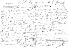 CPM Afrique Plage de cocotiers 