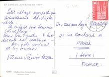 CPM St Cergue Jura Suisse 