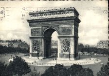 CPM Paris Arc de Triomphe 