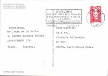 CPM Le Chateau et l'Orangerie Chateau de Versailles 