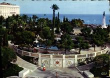 CPM Reflets de la Cote d'Azur Nice les Jardins Albert I et le Theatre de Verdure 