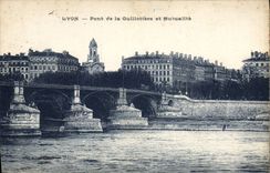 CPA Lyon Pont de la Guillotiere et Mutualite 