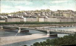 CPA Lyon le Port Morand et le hauteurs de St Clair