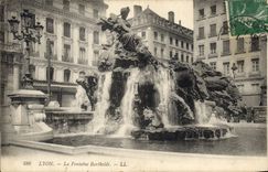 CPA Lyon la Fontaine Bartholdi 