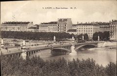 CPA Lyon Pont Gallieni 