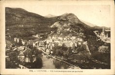 CPA Lourdes Vue panoramique sur le Calvaire 