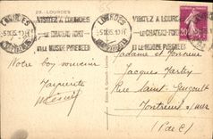 CPA Lourdes Vue generale 