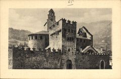 CPA Luz Saint Sauveur Eglise des Templiers 