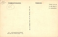 CPA Luz Saint Sauveur Eglise des Templiers 