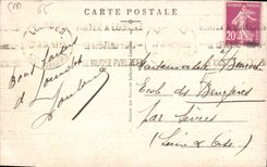 CPA Lourdes la Basilique et le Monument interaille 