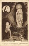 CPA Apparition de Notre Dame a Bernadette 