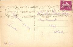 CPA Souvenir de Notre Dame de Lourdes 