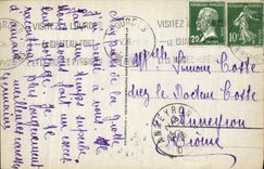 CPA Lourdes La Basilique et les Pyrenees 