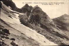CPA Gavarnie Chemin de Tuquerouye les Pics Rouges du Pailla le Pimene 