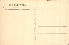 CPA Les Pyrenees le Gave de Pierrefutte a Luz St Sauveur 