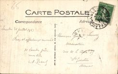 CPA Lourdes le Chateau Fort 