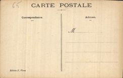 CPA Lourdes L'Apparition 