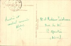 CPA La Douce France Les Pyrenees Route du Col d'Aubisque 