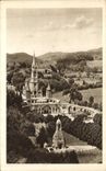 CPA Lourdes la Basilique et le Monument interallie 