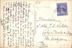 CPA Pierrefite Entree de la Vallee de Cauterets 