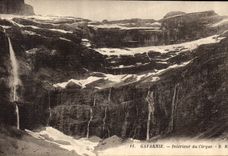 CPA Gavarnie Interieur du Cirque 