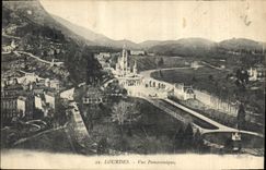 CPA Lourdes Vue panoramique 