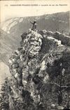 CPA Frontiere Franco Suisse le point de vue des Recrettes 