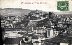 CPA Le Chateau Fort de Lourdes 