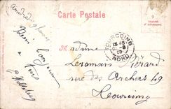 CPA Le Chateau Fort de Lourdes 