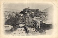 CPA Lourdes Vue prise du Calvaire 