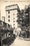 CPA Lourdes Chateau Fort le grand Donjon 