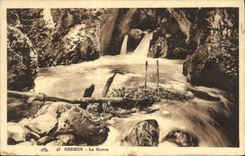 CPA Gedres la Grotte 