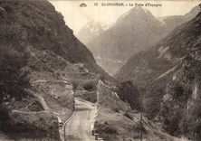 CPA St Sauveur La Porte d'Espagne 