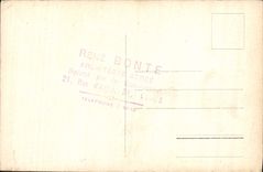 CPA Chateau de Coppet Chambre et Tableau de Madame de Stael 