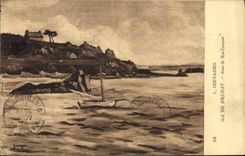 CPA Seevagen Ile de Brehat Anse de Ros Losquet 