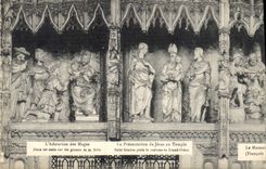 CPA L'Adoration de Mages La Presentation de Jesus au Temple Chartres