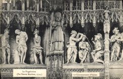 CPA La Flagellation Le Couronnement d'Espines Chartres