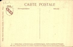 CPA Collection Prehistorique preohistorique Gallo romaine et franque 