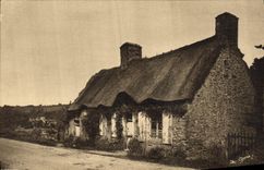 CPA La Normandie Pittoresque Maison Normande 